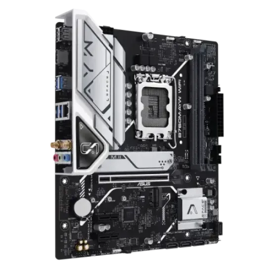 ASUS B760M-AYW WIFI mATX Motherboard best product price in bd