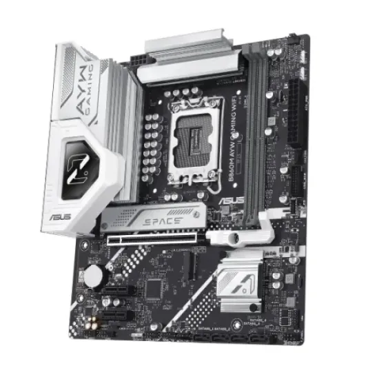 B860M AYW GAMING WIFI best product price in bd ASUS B860M AYW GAMING WIFI LGA 1851 Micro-ATX Motherboard best product price in bd