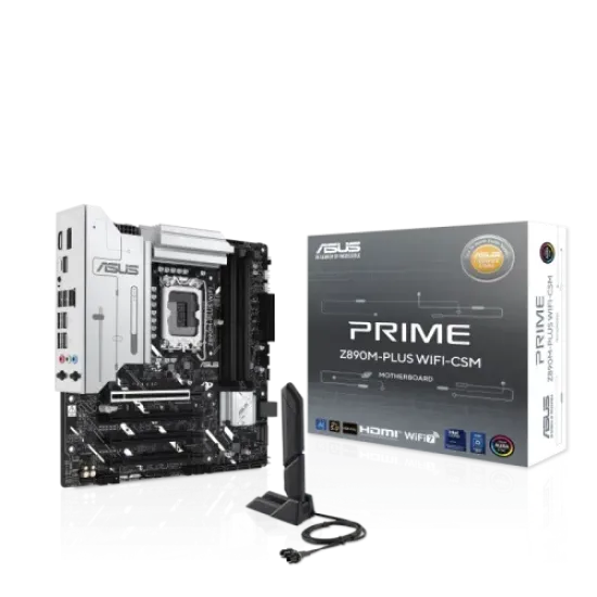 ASUS PRIME Z890M-PLUS WIFI-CSM LGA 1851 mATX Motherboard best product price in bd