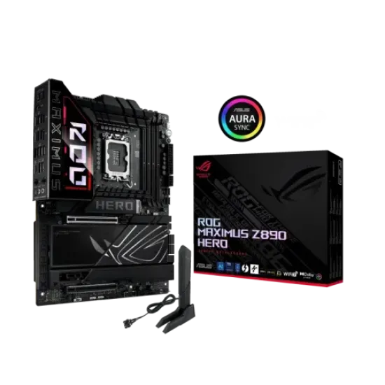 ROG MAXIMUS Z890 HERO best product price in bd ASUS ROG MAXIMUS Z890 HERO LGA 1851 WiFi ATX Gaming Motherboard best product price in bd
