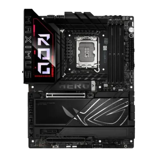 ROG MAXIMUS Z890 HERO best product price in bd ASUS ROG MAXIMUS Z890 HERO LGA 1851 WiFi ATX Gaming Motherboard best product price in bd
