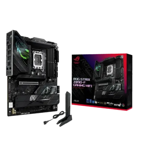 ASUS ROG STRIX Z890-F GAMING WIFI LGA 1851 DDR5 ATX Motherboard best product price in bd