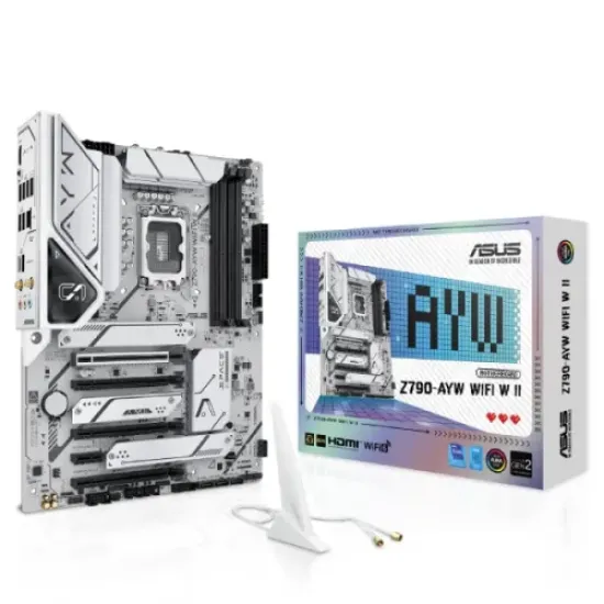 Z790-AYW WIFI W II best product price in bd ASUS Z790-AYW WIFI W II LGA1700 ATX Motherboard best product price in bd