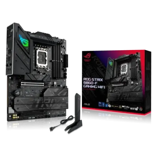 ROG STRIX B860-F GAMING WIFI best product price in bd Asus ROG STRIX B860-F GAMING WIFI LGA 1851 ATX Motherboard best product price in bd