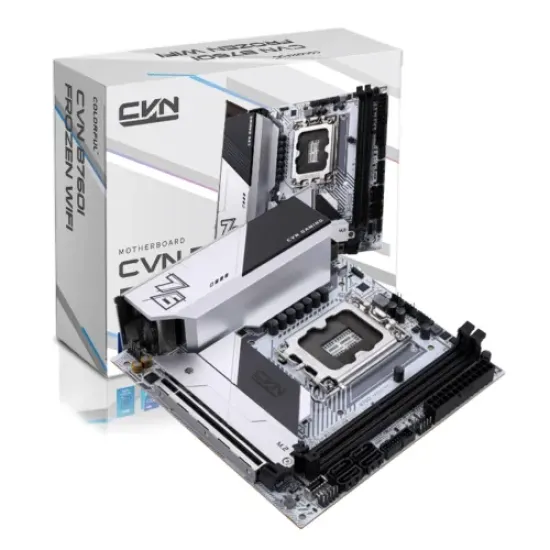 CVN B760I FROZEN WIFI V20 best product price in bd Colorful CVN B760I FROZEN WIFI V20 ITX Motherboard best product price in bd
