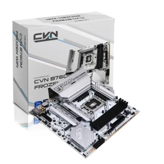CVN B760M FROZEN WIFI V20 best product price in bd Colorful CVN B760M FROZEN WIFI V20 mATX Motherboard best product price in bd