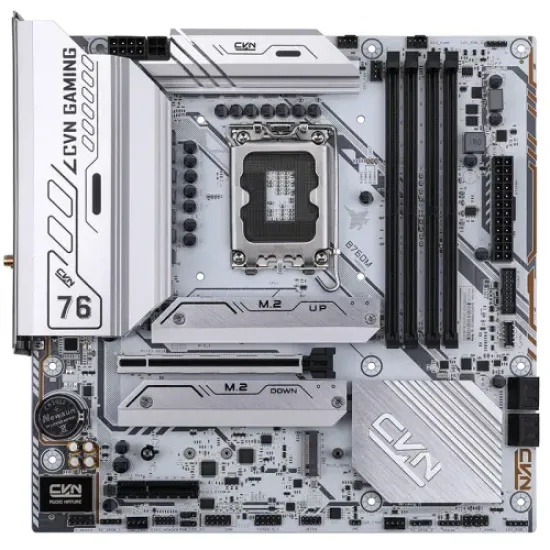 CVN B760M FROZEN WIFI V20 best product price in bd Colorful CVN B760M FROZEN WIFI V20 mATX Motherboard best product price in bd