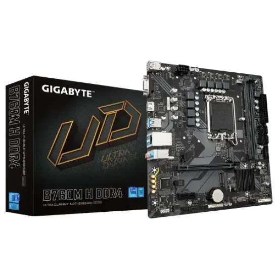 GIGABYTE B760M H DDR4 mATX Motherboard best product price in bd