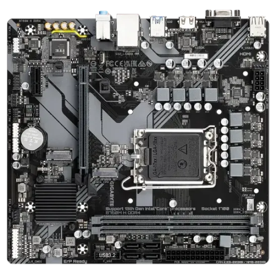 GIGABYTE B760M H DDR4 mATX Motherboard best product price in bd