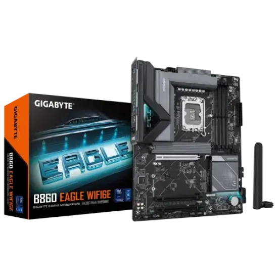 B860 AORUS ELITE WIFI7 ICE best product price in bd Gigabyte B860 AORUS ELITE WIFI7 ICE LGA1851 ATX Motherboard best product price in bd