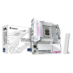 GIGABYTE B860M AORUS ELITE WIFI6E ICE LGA1851 Micro ATX Motherboard