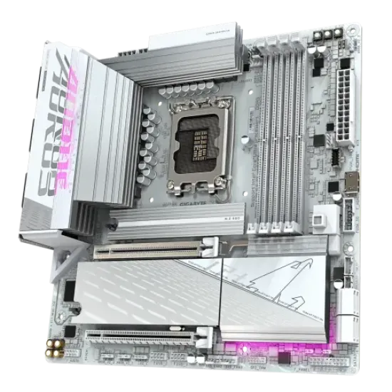B860M AORUS ELITE WIFI6E ICE best product price in bd GIGABYTE B860M AORUS ELITE WIFI6E ICE LGA1851 Micro ATX Motherboard best product price in bd