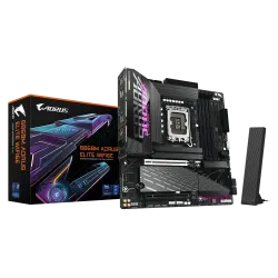 GIGABYTE B860M AORUS ELITE WIFI6E LGA1851 Micro ATX Motherboard