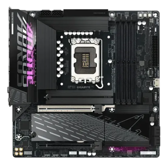 GIGABYTE B860M AORUS ELITE WIFI6E LGA1851 Micro ATX Motherboard best product price in bd