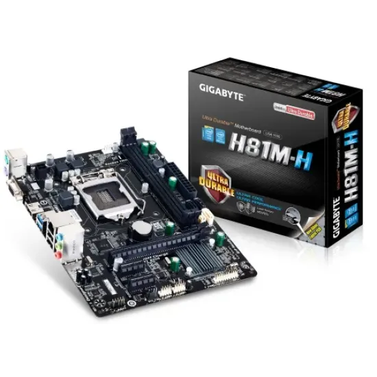 GIGABYTE GA-H81M-H 4th Gen Micro ATX Motherboard best product price in bd