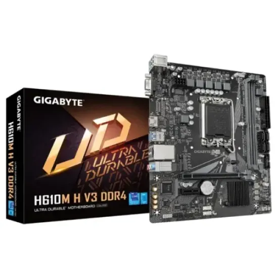 GIGABYTE H610M H V3 DDR4 Micro ATX Motherboard best product price in bd