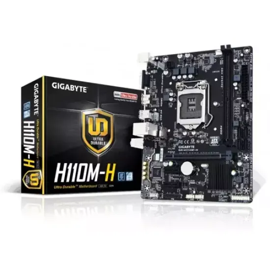 Gigabyte GA-H110M-H Micro ATX Motherboard best product price in bd