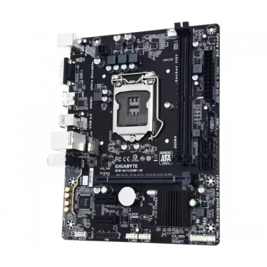 Gigabyte GA-H110M-H Micro ATX Motherboard best product price in bd