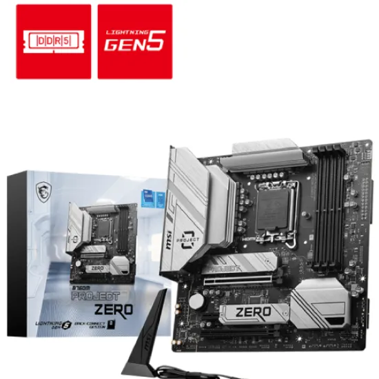 B760M PROJECT ZERO best product price in bd MSI B760M PROJECT ZERO m-ATX Motherboard best product price in bd