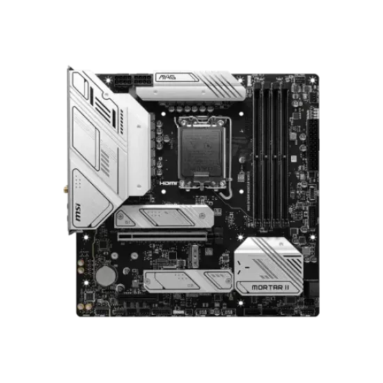 MAG B760M MORTAR WIFI II best product price in bd MSI MAG B760M MORTAR WIFI II DDR5 mATX Motherboard best product price in bd