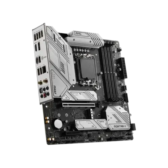 MAG B760M MORTAR WIFI II best product price in bd MSI MAG B760M MORTAR WIFI II DDR5 mATX Motherboard best product price in bd