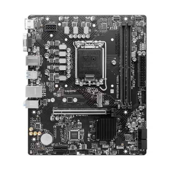 MSI PRO B760M-E DDR4 mATX Motherboard best product price in bd