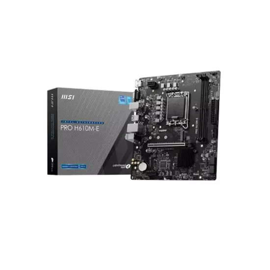 MSI PRO H610M-E mATX Motherboard best product price in bd