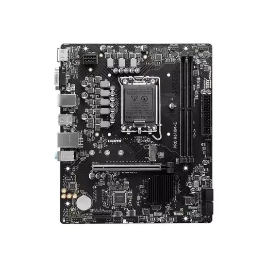 MSI PRO H610M-E mATX Motherboard best product price in bd