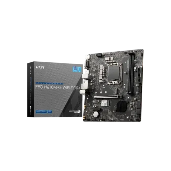 MSI PRO H610M-G WIFI DDR4 m-ATX Motherboard best product price in bd