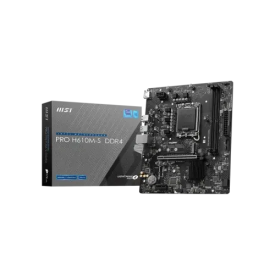 MSI PRO H610M-S DDR4 m-ATX Motherboard best product price in bd