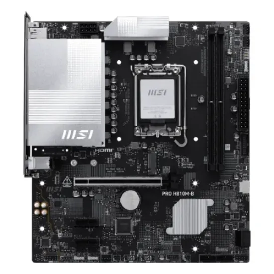 MSI PRO H810M-B DDR5 LGA1851 mATX Motherboard best product price in bd