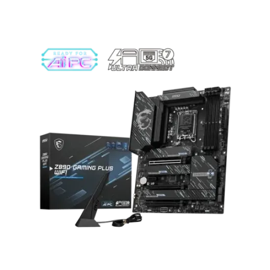 MSI Z890 GAMING PLUS WIFI LGA 1851 ATX Motherboard best product price in bd
