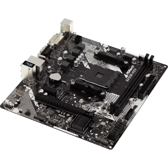 ASRock B450M-HDV R4.0 AMD Motherboard best product price in bd