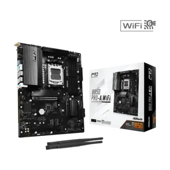 ASRock B850 Pro-A WiFi AM5 DDR5 ATX Motherboard best product price in bd