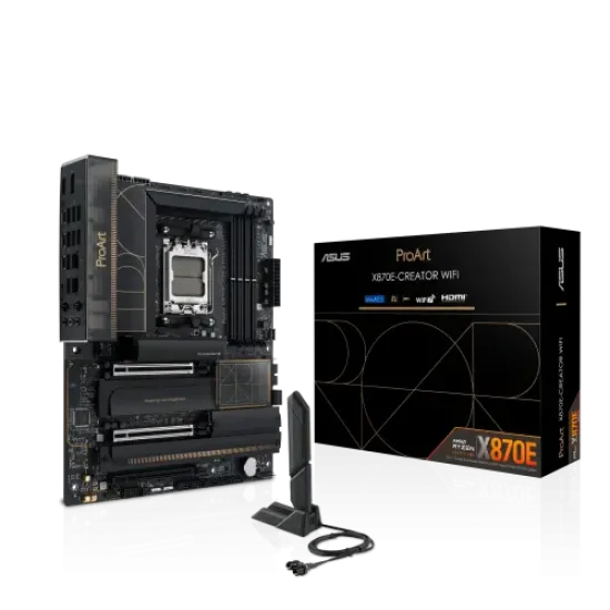 ASUS ProArt X870E-CREATOR WiFi AM5 DDR5 ATX Motherboard best product price in bd