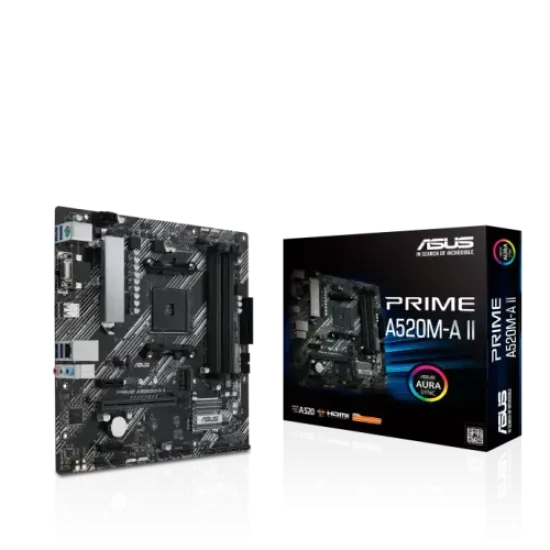 Asus PRIME A520M-A II AM4 micro ATX Motherboard best product price in bd
