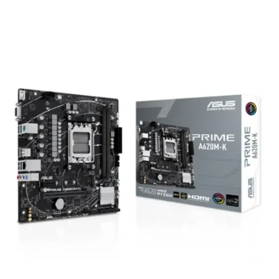 Asus PRIME A620M-K-CSM AM5 mATX Motherboard best product price in bd