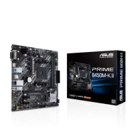 Asus PRIME B450M-K II DDR4 AMD AM4 micro ATX Motherboard