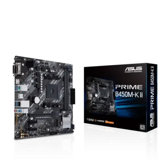 PRIME B450M-K II best product price in bd Asus PRIME B450M-K II DDR4 AMD AM4 micro ATX Motherboard best product price in bd