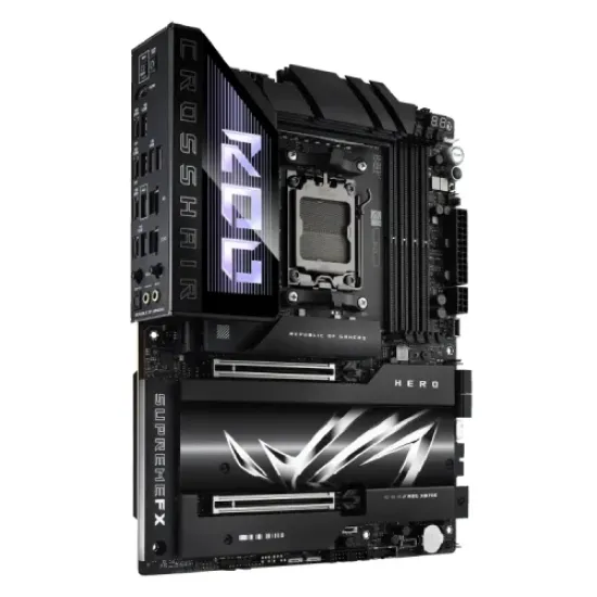 ROG CROSSHAIR X870E HERO best product price in bd Asus ROG CROSSHAIR X870E HERO AMD AM5 ATX Motherboard best product price in bd