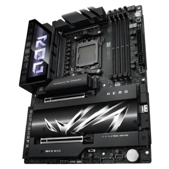 ROG CROSSHAIR X870E HERO best product price in bd Asus ROG CROSSHAIR X870E HERO AMD AM5 ATX Motherboard best product price in bd