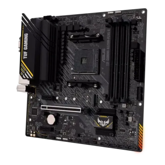 TUF GAMING A520M-PLUS II best product price in bd Asus TUF GAMING A520M-PLUS II AMD AM4 microATX Motherboard best product price in bd