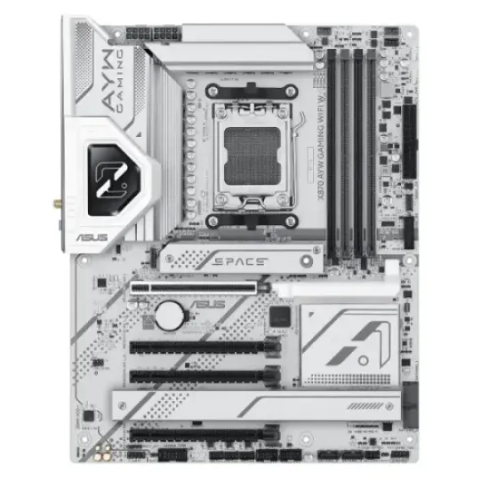 X870 AYW GAMING WIFI W best product price in bd Asus X870 AYW GAMING WIFI W AM5 ATX Motherboard best product price in bd
