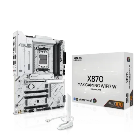 X870 MAX GAMING WIFI7 W best product price in bd Asus X870 MAX GAMING WIFI7 W AM5 ATX Motherboard best product price in bd