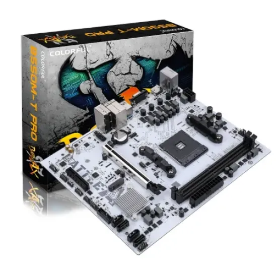 BATTLE-AX B550M-T PRO V14 best product price in bd Colorful BATTLE-AX B550M-T PRO V14 AM4 mATX Motherboard best product price in bd