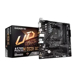 GIGABYTE A520M DS3H AC Ultra Durable AM4 Micro-ATX Motherboard