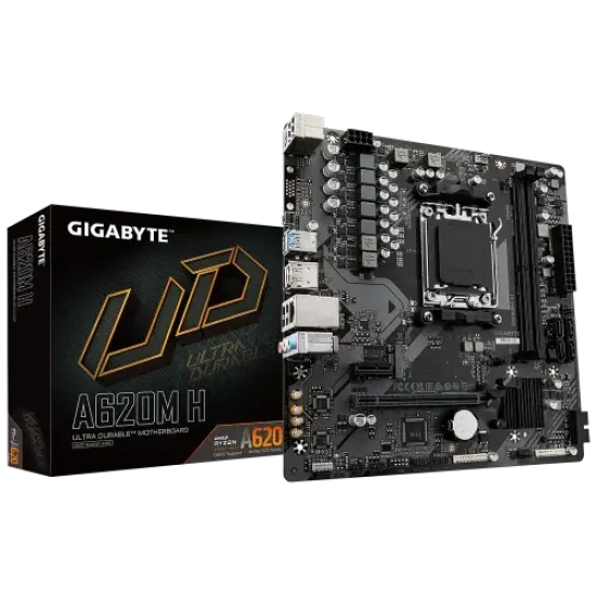 A620M H best product price in bd GIGABYTE A620M H AM5 Micro-ATX Motherboard best product price in bd