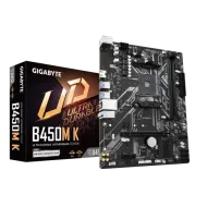 GIGABYTE B450M K AMD AM4 Micro ATX Motherboard