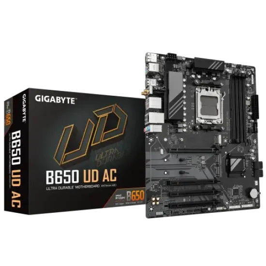 B650 UD AC best product price in bd GIGABYTE B650 UD AC AM5 ATX Motherboard best product price in bd