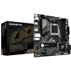 GIGABYTE B650M K AMD AM5 Micro-ATX Motherboard